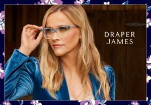 A woman wearing eyeglasses from Draper James